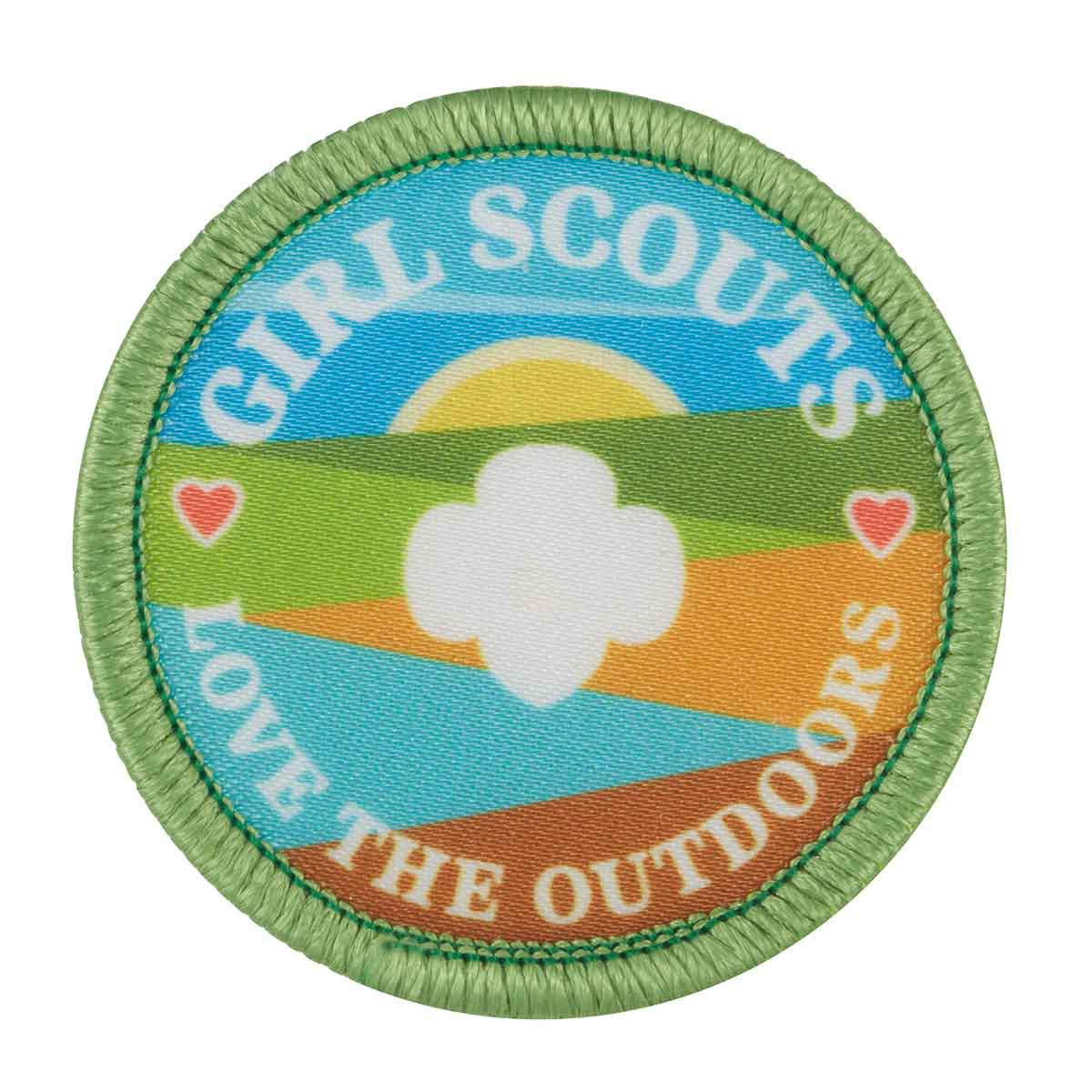 Girl Scouts Love the Outdoors Challenge 2023 Patch