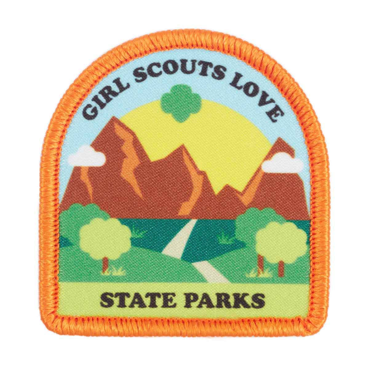 Girl Scouts Love State Parks 2023 Patch