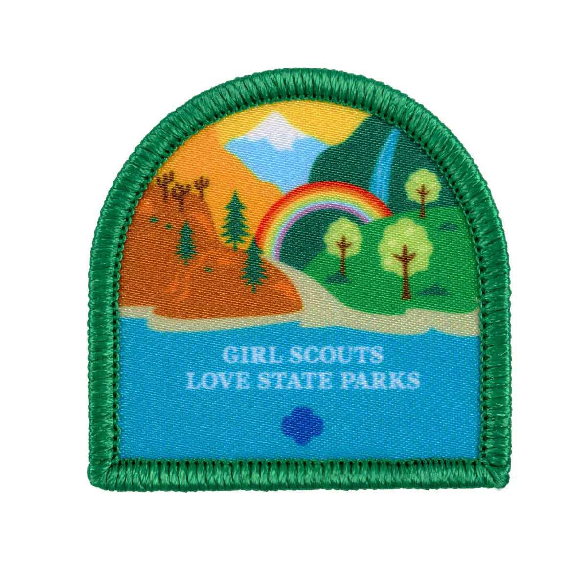Girl Scouts Love State Parks 2024 Patch