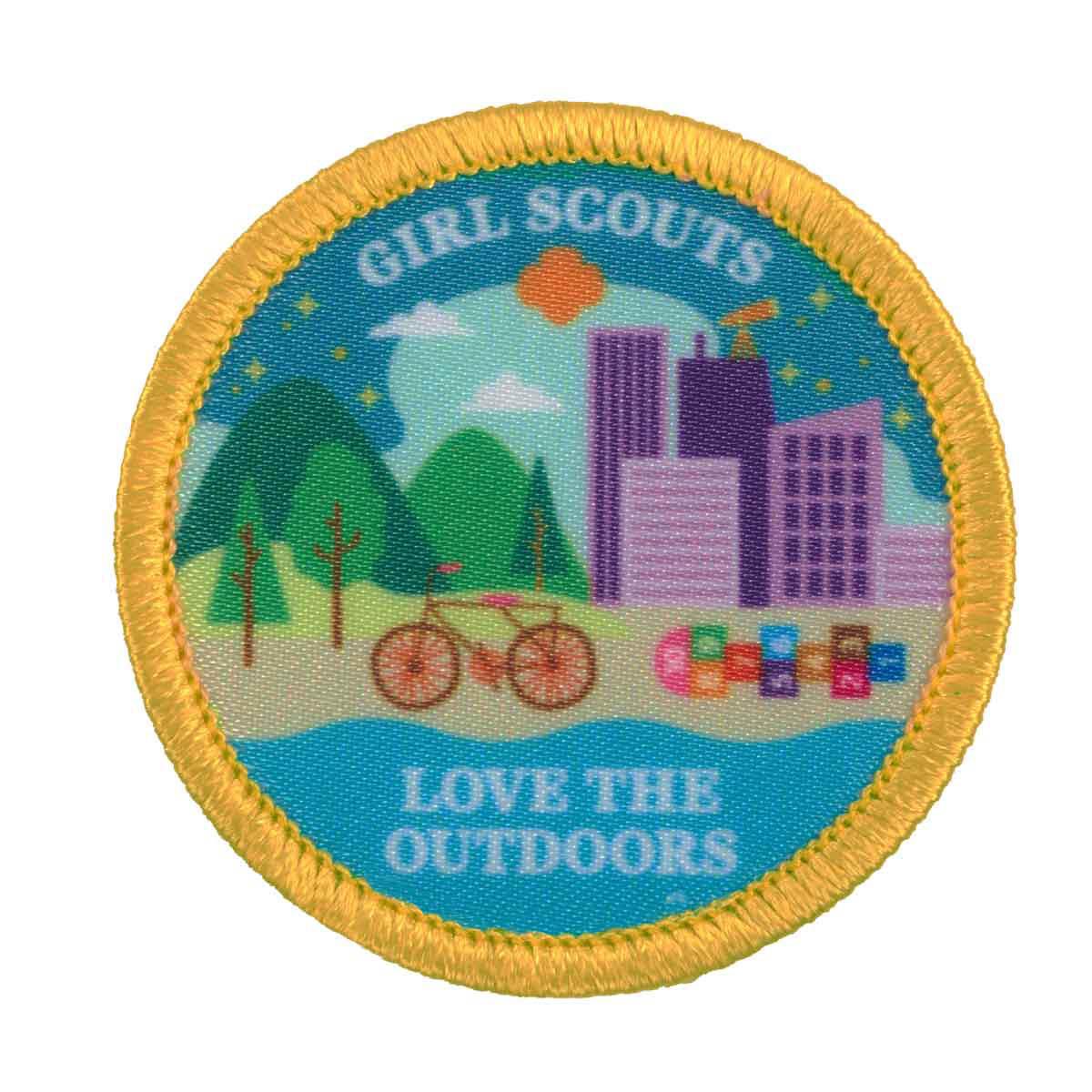 Girl Scouts Love the Outdoors Challenge 2024 Patch