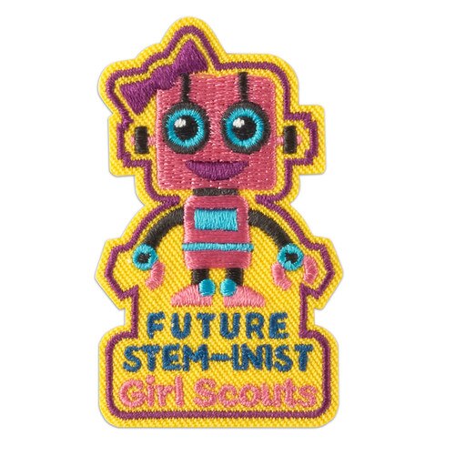 Future STEM-Inist Iron-On Patch