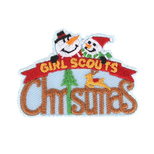 Snowman Christmas Iron-On Patch