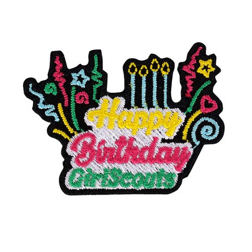 Happy Birthday Candles Patch