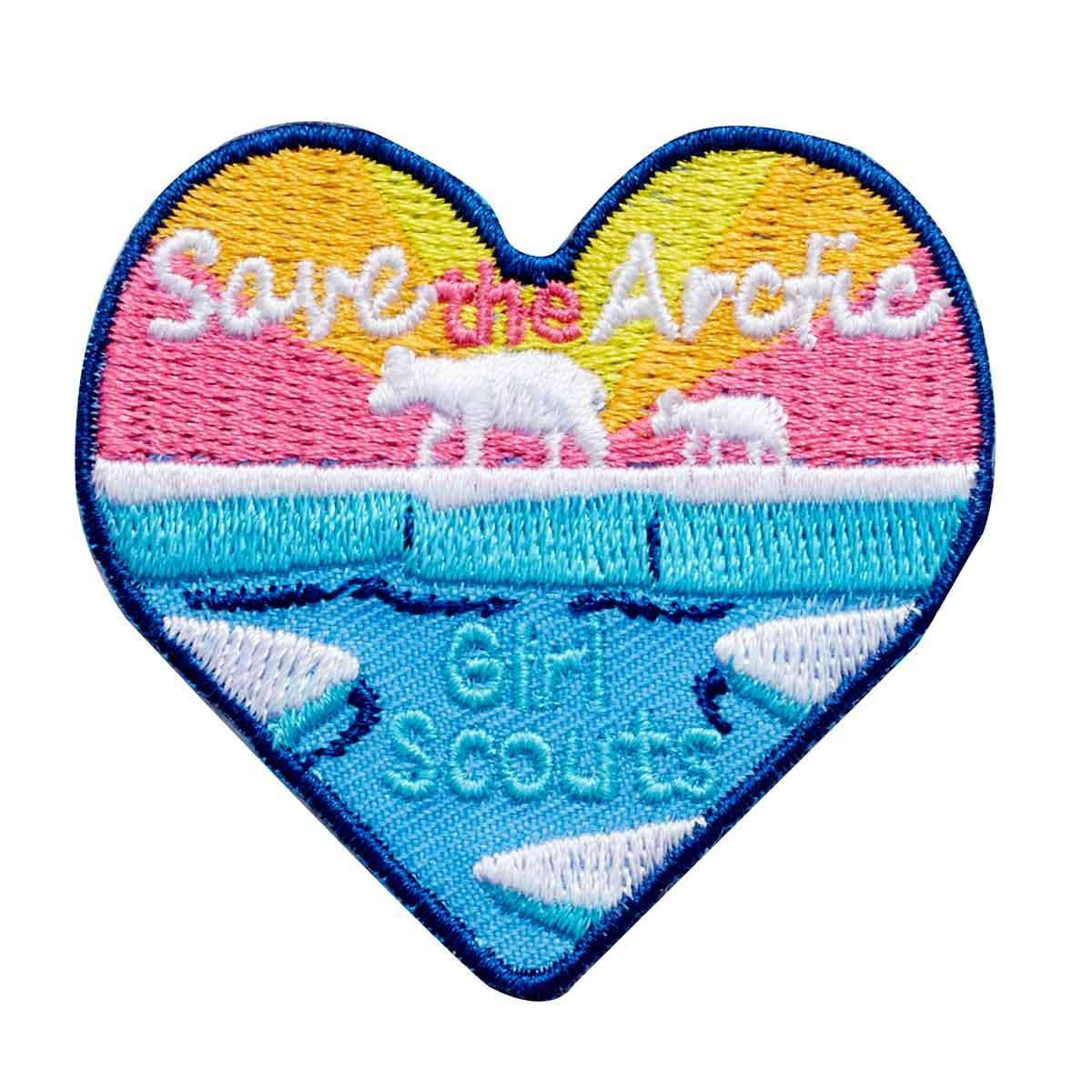 Save the Arctic IronOn Patch Girl Scout Shop