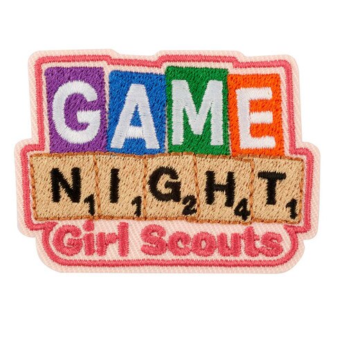 Game Night Iron-On Patch