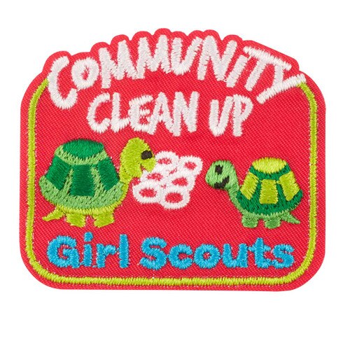 Community Clean Up Iron-On Patch