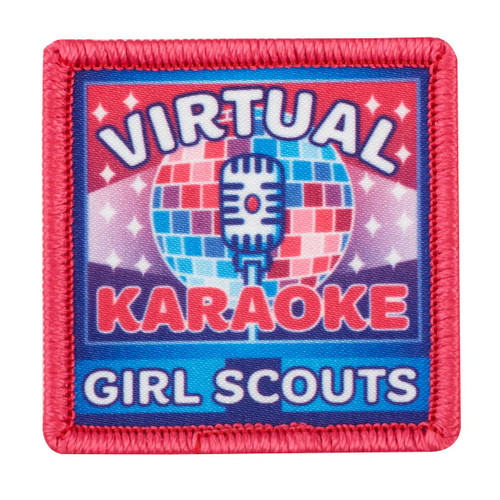 Virtual Karaoke Sew-On Patch