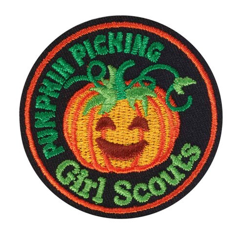 Pumpkin Picking Iron-On Patch