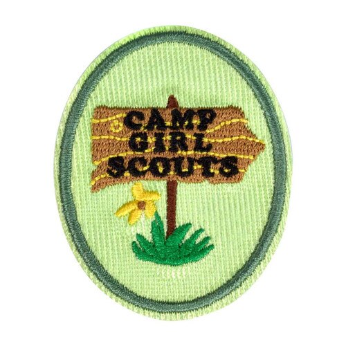 Girl Scout Camp patch