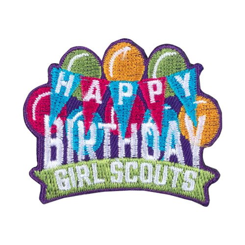Birthday Balloons Iron-On Patch