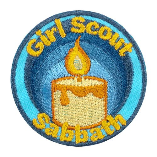 Girl Scout Sabbath Iron-On Patch