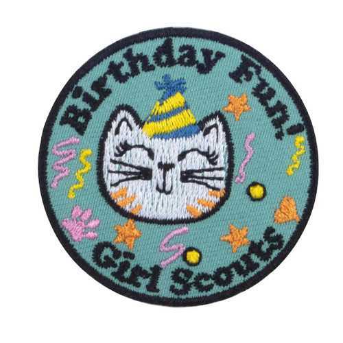 birthday cat patch