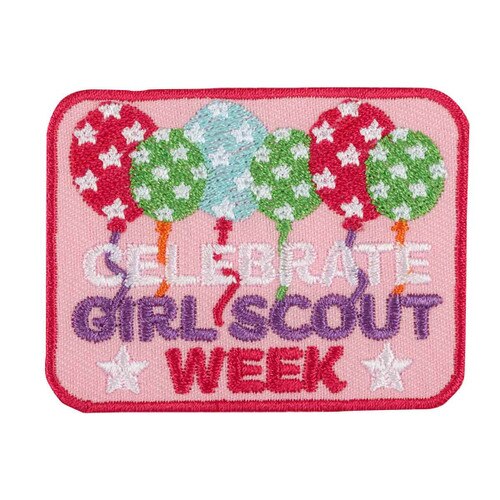 Celebrate GS Week Balloons patch