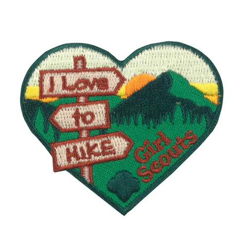 love to hike patch