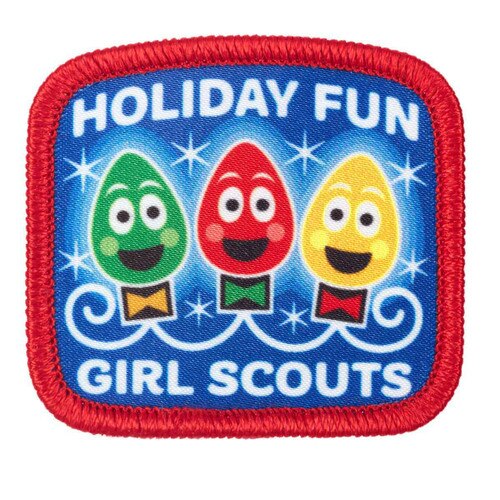 Holiday Fun Singing Lights Iron-On