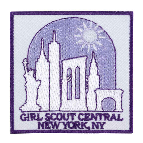 Girl Scout Central NYC Skyline Iron