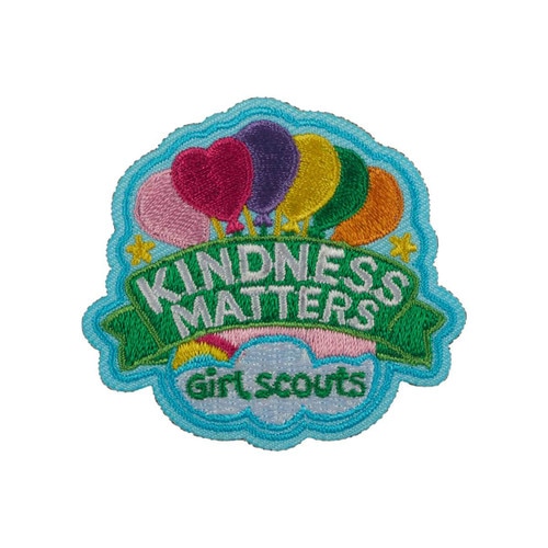 Kindness Matters Iron-On Patch | Girl Scout Shop
