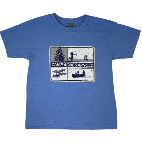 GSSJC Agnes Blue Camp Tee