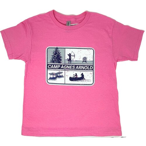 GSSJC Agnes Pink Camp Tee