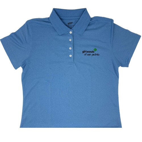 GSSJC Blue Heather Women Polo