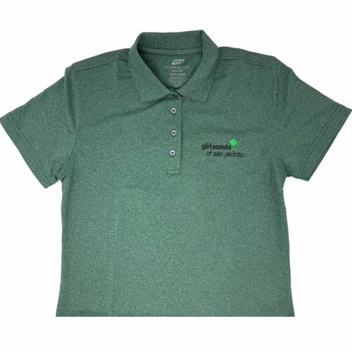 GSSJC Green Heather Women Polo