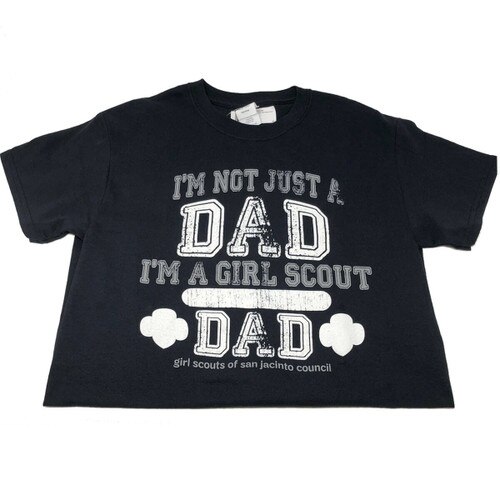 GSSJC I'm A Scout Dad Black Shirt