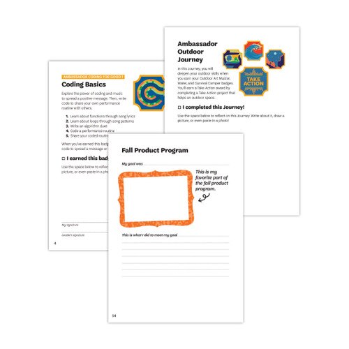 Girl Scout Ambassador Memory Book
