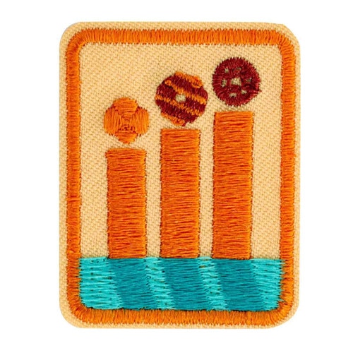 senior cookie boss badge