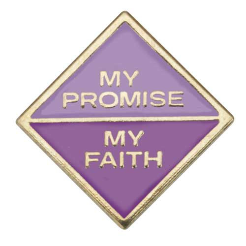 Junior My Promise, My Faith Pin