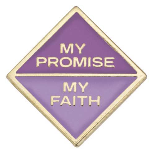 My Promise My Faith pin