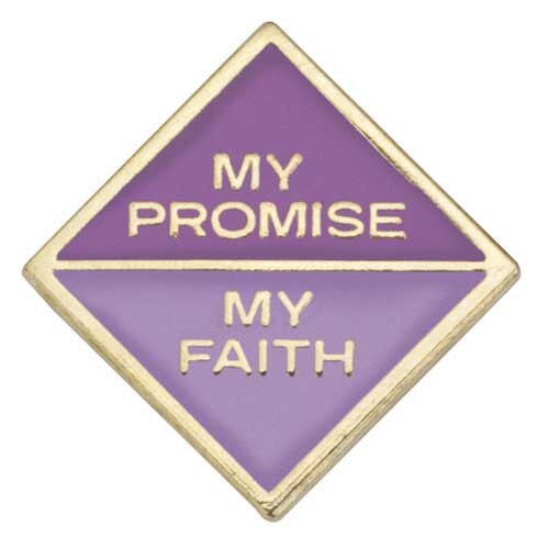 Junior My Promise, My Faith Pin