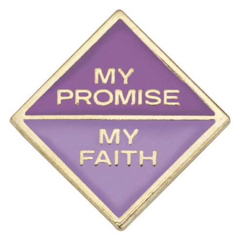 Junior My Promise, My Faith Pin