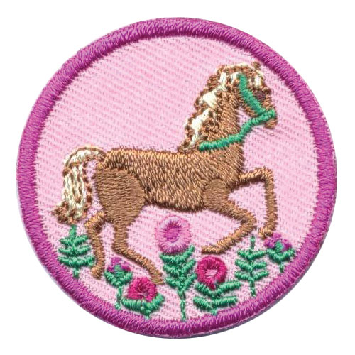 Horseback Riding Badge