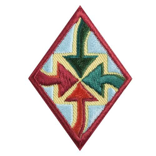 Girl Scouts Be the Change Iron-On Patch