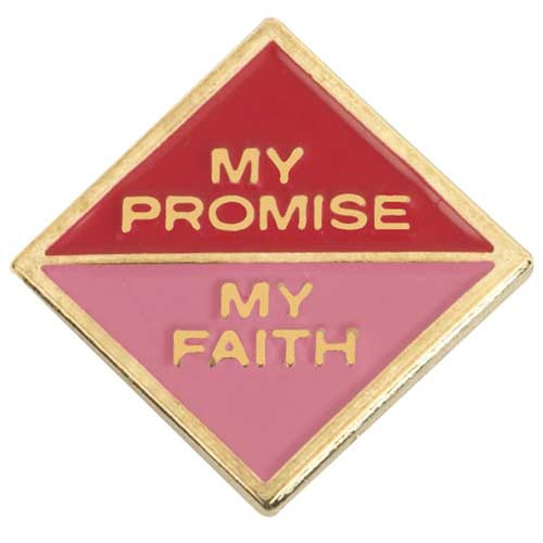 Cadette My Promise, My Faith Pin