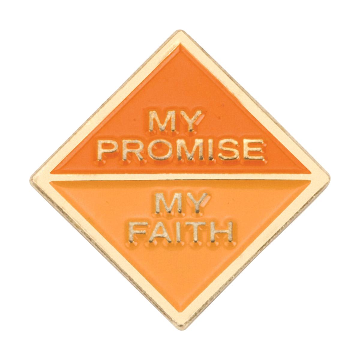 My Promise My Faith pin