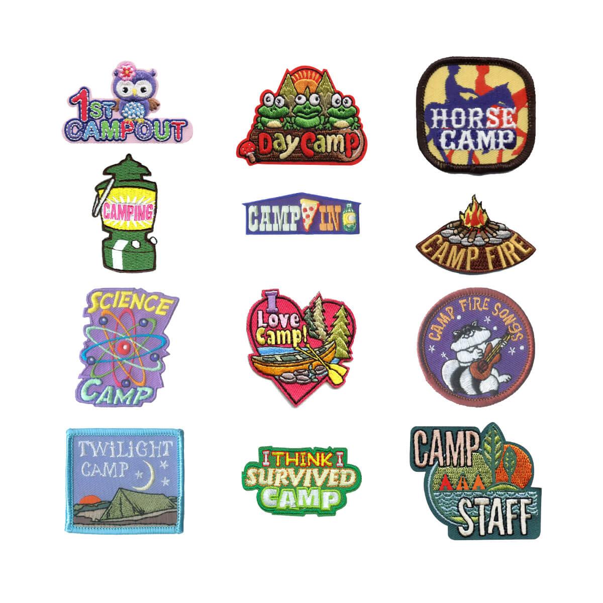Girl Boy Cub EASTER Bunny Basket Fun Patches Crests Badges SCOUT GUIDE Visit 