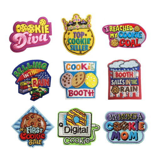 GSOC Cookie Sales Fun Patches