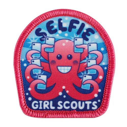 GSSD Girl Scouts Selfie Sew-on Patc
