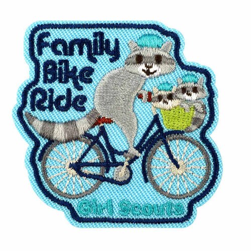 Girl Scouts Family Bike Ride Iron-o