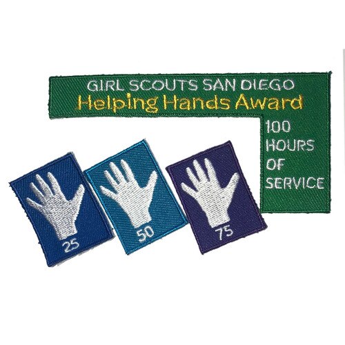 GSSD Helping Hands Patch Set (4 pat