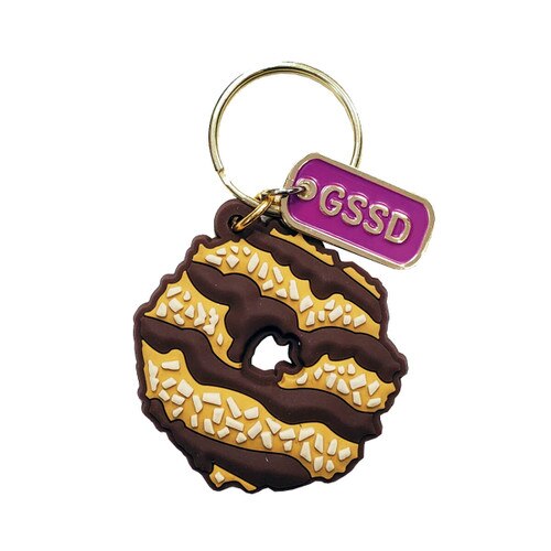 GSSD Molded Samoa Keychain