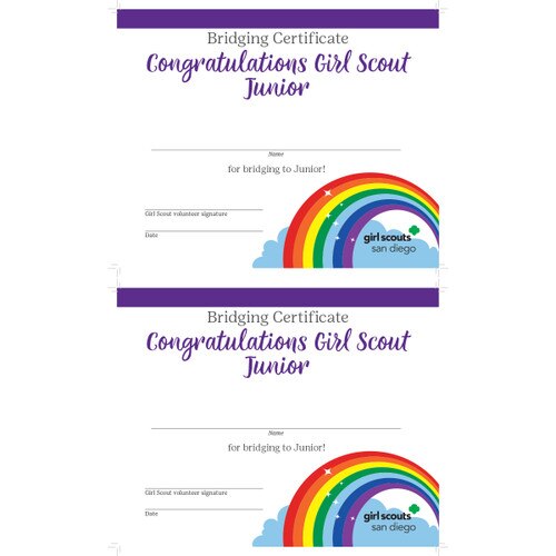 GSSD Bridging Certificate Junior