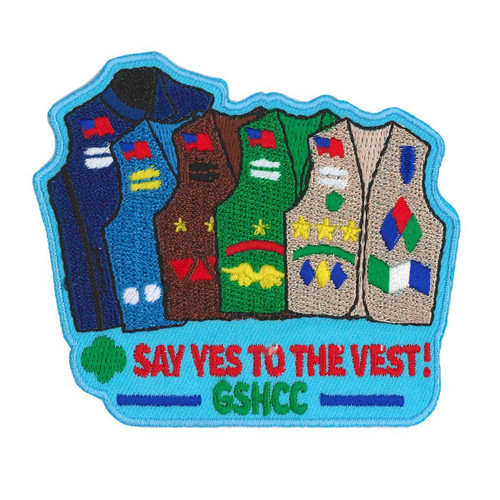 GSHCC Say Yes to the Vest Fun Patch