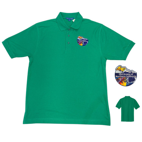 GSNorCal Patch Unisex Green Polo
