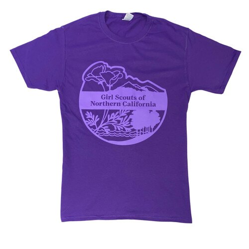 GSNorCal Patch Tee Adult Size - Pur