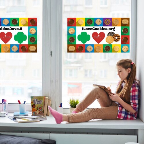 GSNorCal Hearts Cookies Window Clin