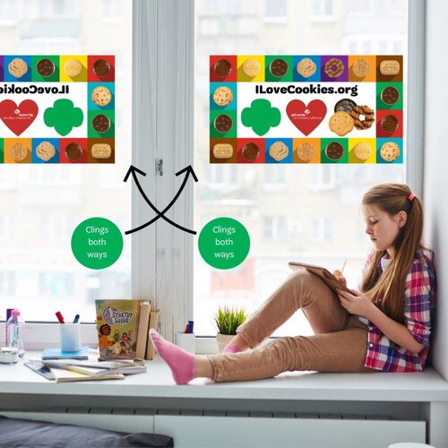 GSNorCal Hearts Cookies Window Clin