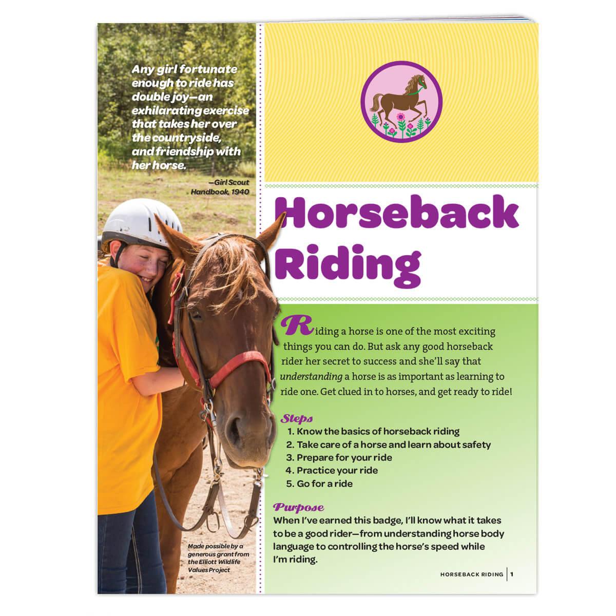 Horseback Riding Requirements Pamphlet