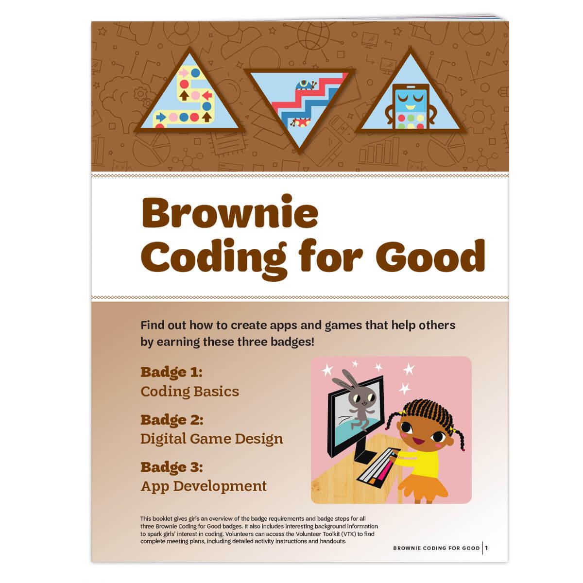 Badge Magic Girl Scout Brownie Badge Kit